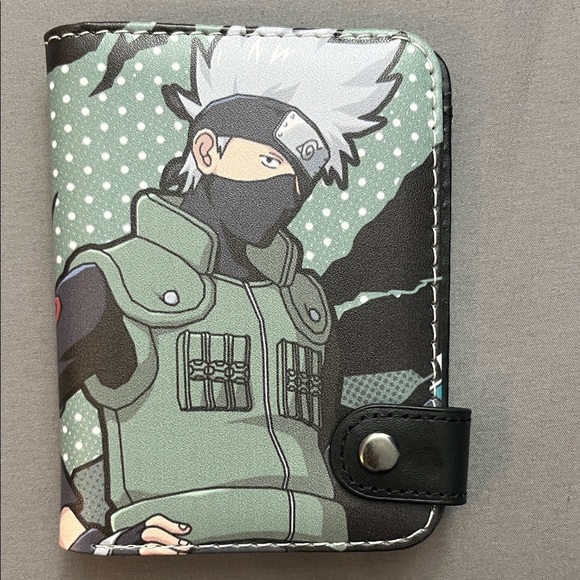 Handbags - Naruto Kakashi new anime snap wallet